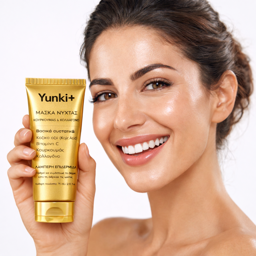 YUNKI+ – Κορεάτικη μάσκα προσώπου για λαμπερό δέρμα